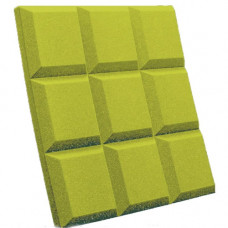 Поролон акустический панель квадрат желтый лист 2000*1000*50