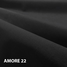Чехол на подушку 40х40 из велюра amore 22 black, черный