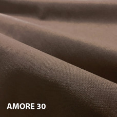 Чехол на подушку 40х40 из велюра amore 30 brown, коричневый