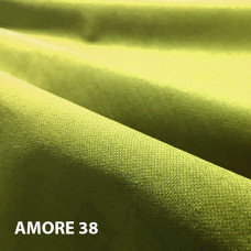 Велюр мебельная ткань для обивки Amore 38 lime, зеленый