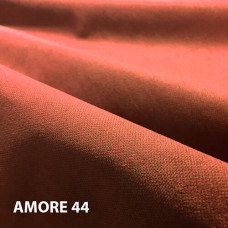 Чехол на подушку 40х40 из велюра amore 44 orange, оранжевый