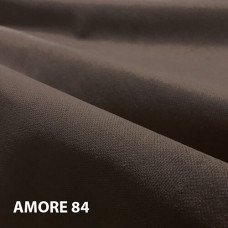Велюр мебельная ткань для обивки Amore 84 Dk. Brown, темно-коричневый