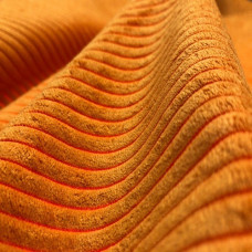 Велюр мебельная ткань для обивки Capri 8, оранжевая