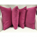 Чехол на подушку 40х40 из велюра amore 105 pink, розовый