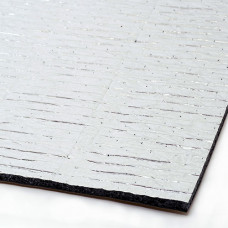 Универсальный вибро-шумо-изоляционный материал изол ФС4 6 мм, лист 0,5 х 1,0 м, фольга+мастика SGM