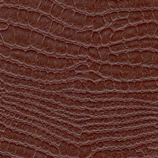 Искусственная кожа, винилискожа крокодил коричневая матовая 0,9 мм (1331-56)