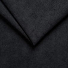Велюр обивочная ткань для мебели Matrix 18 black, черный