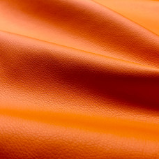 Экокожа оранжевая орегон гладкая толщина 0,8 мм