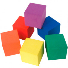 Кубики темно-синие ST 2236 200*200*200 100 штук