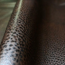 Мебельная экокожа Вега, коричневая