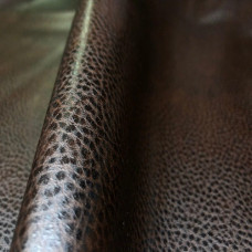 Мебельная экокожа Вега, темно-коричневая