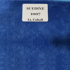 Микровельвет ткань для мебели Suedine 1007 lt. cobalt